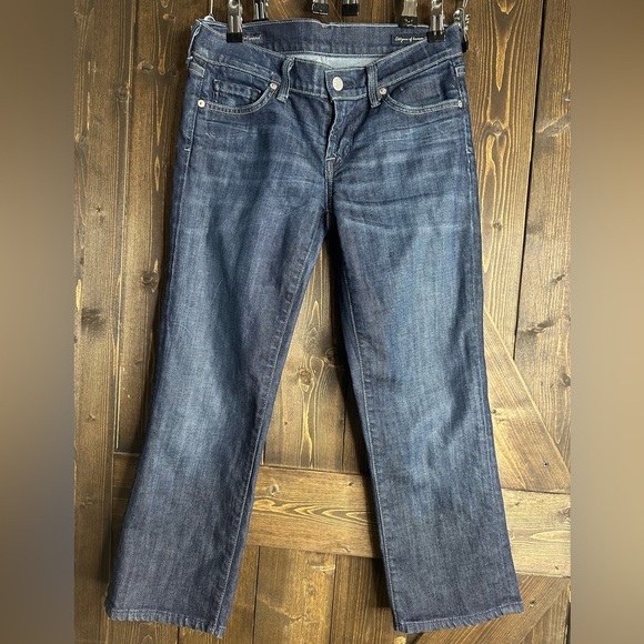 (9)Citizens of humanity •kelly#063•stretch•Low waist cropped•size 26•EUC - Picture 1 of 13